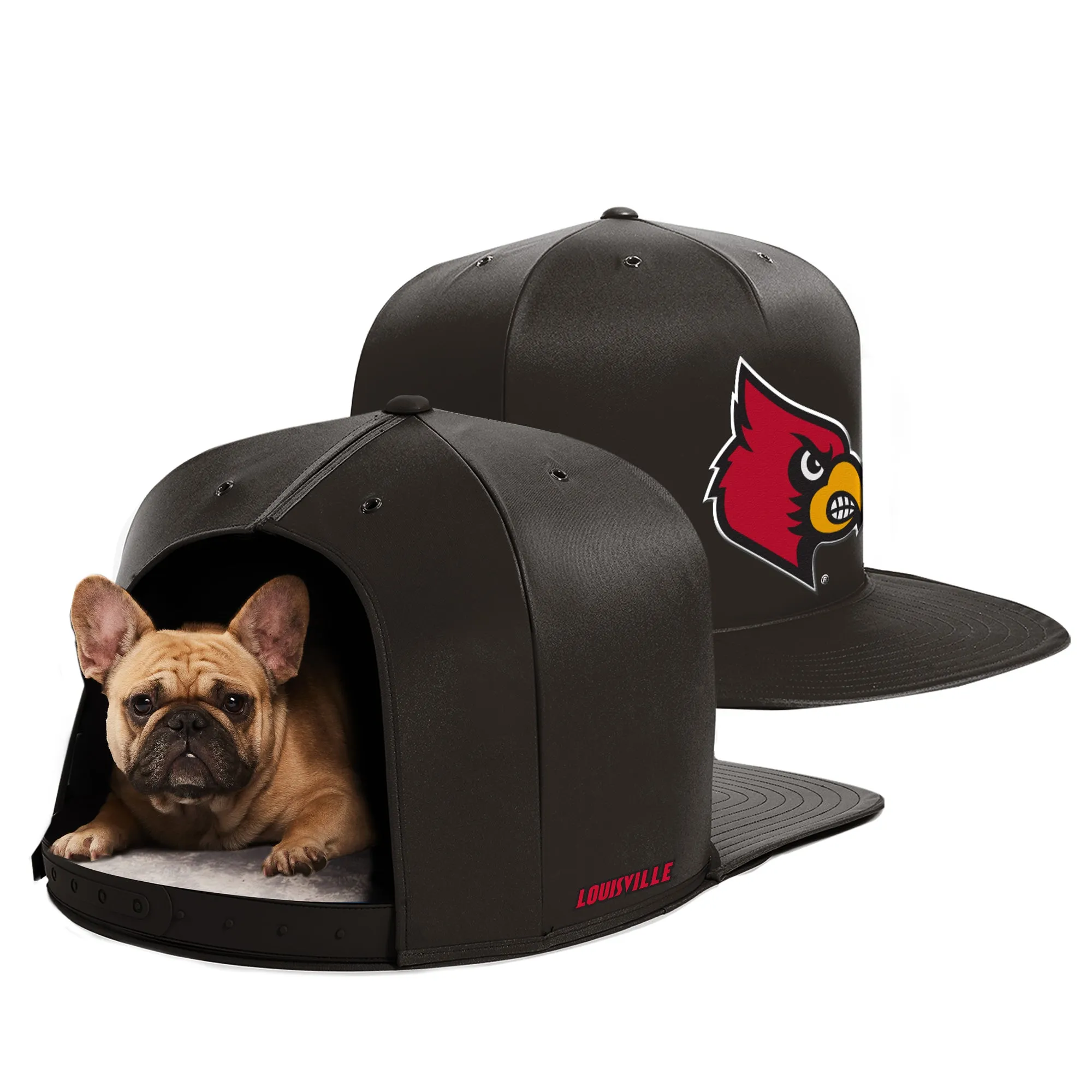 UNIVERSITY OF LOUISVILLE NAP CAP PREMIUM DOG BED