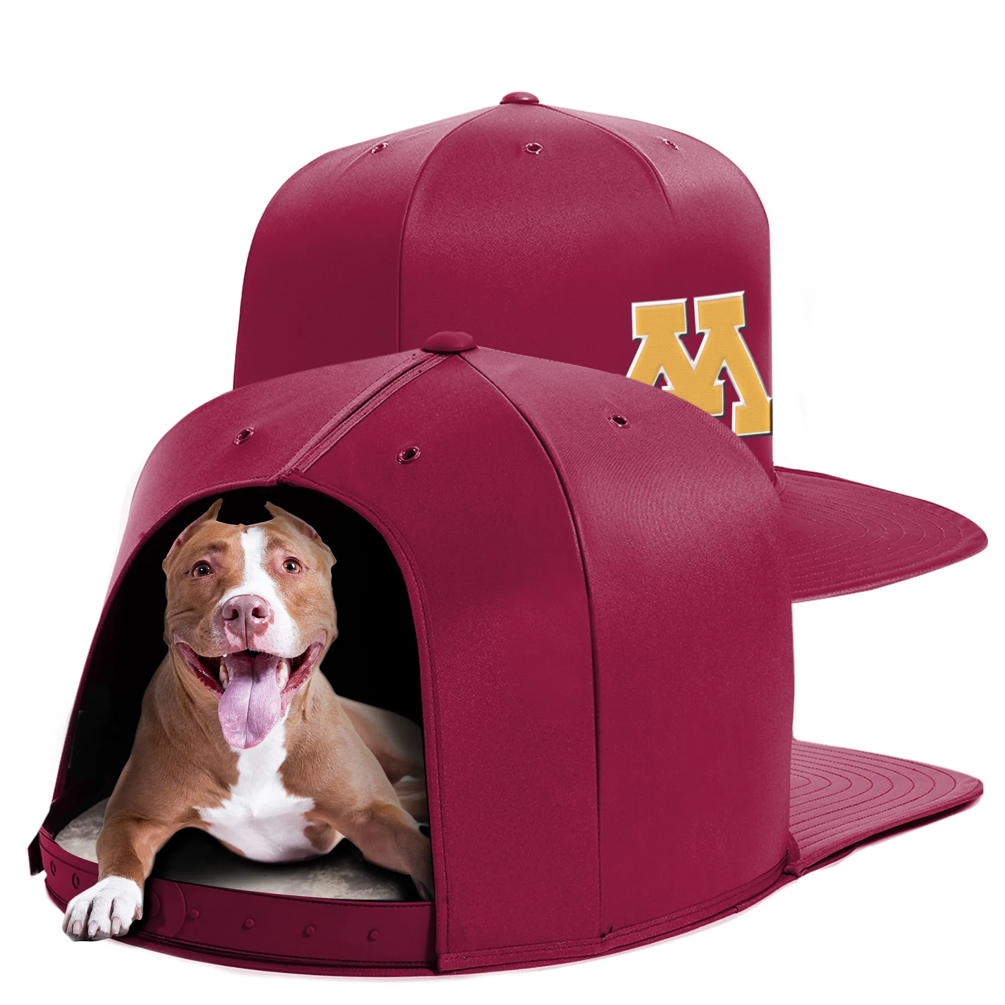 UNIVERSITY OF MINNESOTA NAP CAP PREMIUM DOG BED