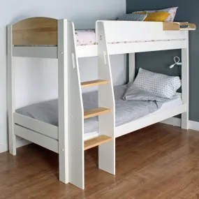 Urban White & Birch Bunk Bed 1 - Kids Avenue