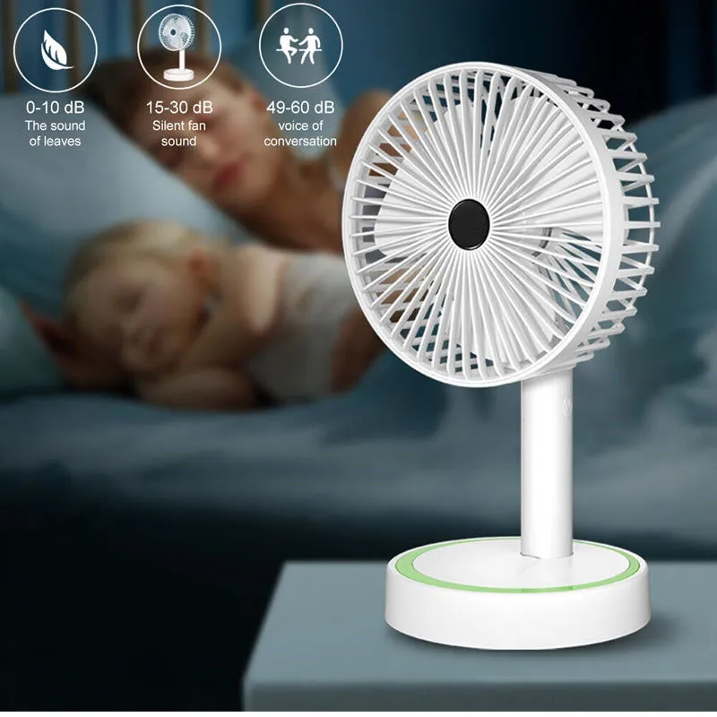 Usb Rechargeable Cooling Desktop Fan