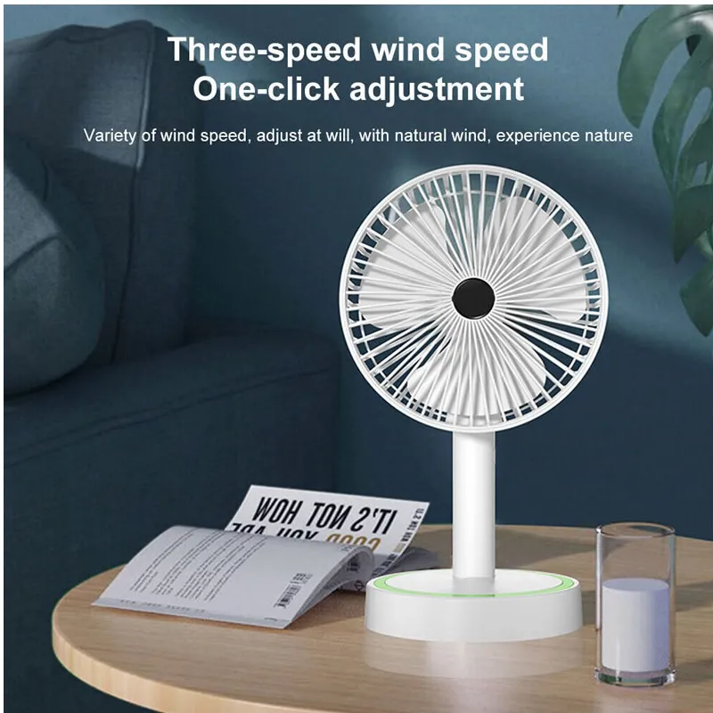 Usb Rechargeable Cooling Desktop Fan