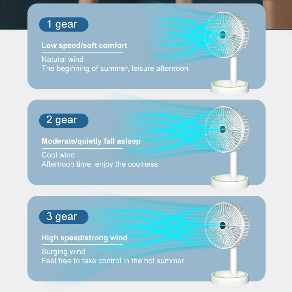 Usb Rechargeable Cooling Desktop Fan