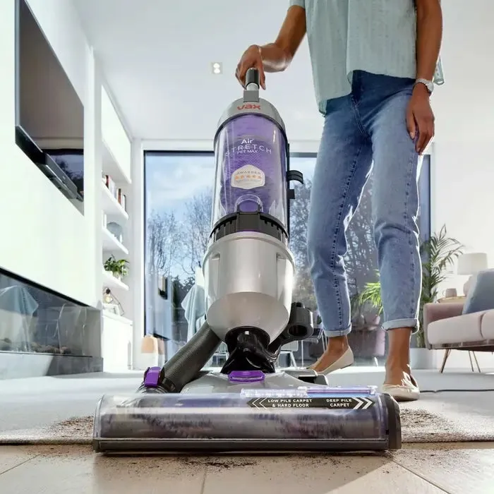 Vax U85ASPME Air Stretch Pet Max Vacuum Cleaner, Silver & Purple