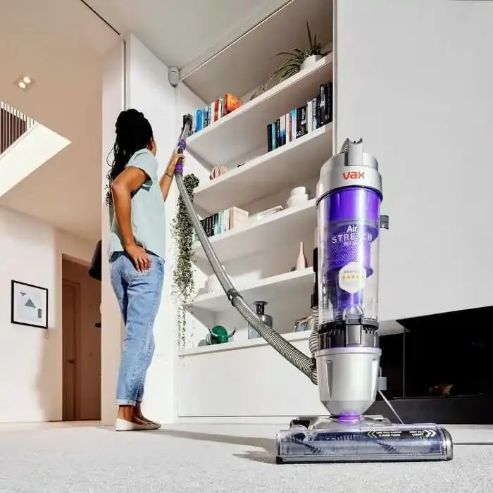 Vax U85ASPME Air Stretch Pet Max Vacuum Cleaner, Silver & Purple