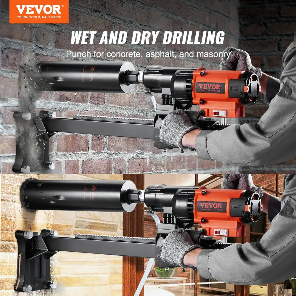 Vevor Diamond Core Drilling Machine with Stand 8" 750RPM 2500W New