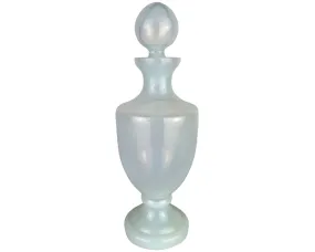 Vintage Opalescent Glass Scent Bottle with Stopper Fry Foval ?