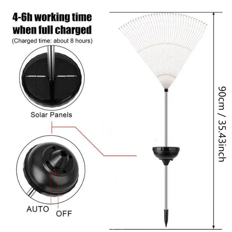 Waterproof Solar Garden Fireworks Light