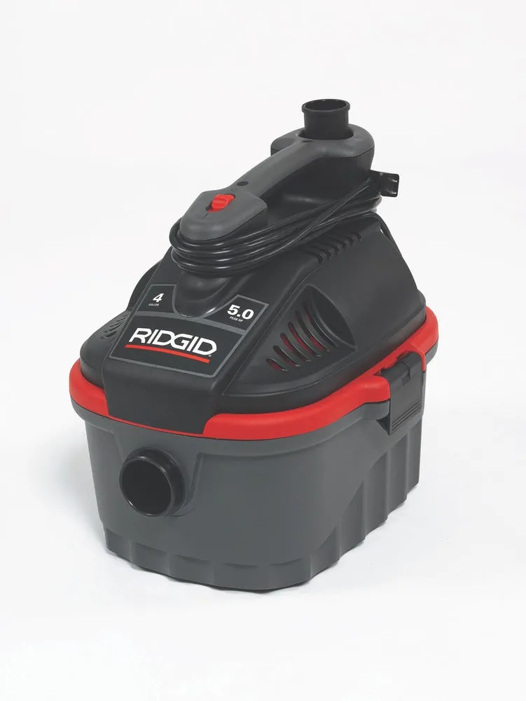 Wet/Dry Vacuum - Ridgid 4000RV 4 Gallon Portable 50313