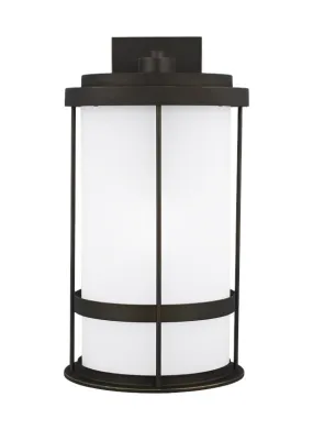 Wilburn Collection - Extra Large One Light Outdoor Wall Lantern | Finish: Antique Bronze - 8890901-71