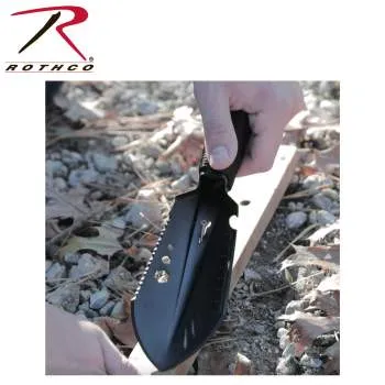 [Y.E.S] Rothco Compact Multi-Tool Shovel - Black